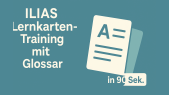 thumbnail of medium ILIAS 9 - Das Lernkarten-Training mit dem Glossar in 90 Sekunden