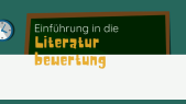 thumbnail of medium Lernvideo Literaturbewertung - Studierende