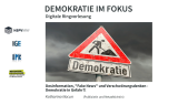 thumbnail of medium Demokratie in Gefahr?! - Desinformation, "Fake News" und Verschwörungsdenken