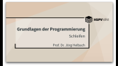 thumbnail of medium Grundlagen der Programmierung 04 - Schleifen
